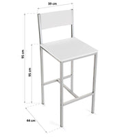 BeoXL keukentafel SET met 2 stoelen Model BIONDI