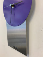 BeoXL - Wandklok RVS Purple Haze