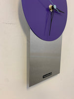 BeoXL - Wandklok RVS Purple Haze