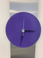 BeoXL - Wandklok RVS Purple Haze