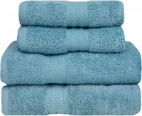 BeoXL Handdoek - Badlaken - 140x70 groot formaat - TURQUISE -- ICE BLUE -- ZACHTE KWALITEIT