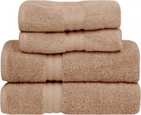 BeoXL Handdoek - Badlaken - 140x70 groot formaat BEIGE ZACHTE KWALITEIT