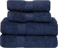 BeoXL Handdoek - Badlaken - 140x70 groot formaat Blauw Marine -- ZACHTE KWALITEIT