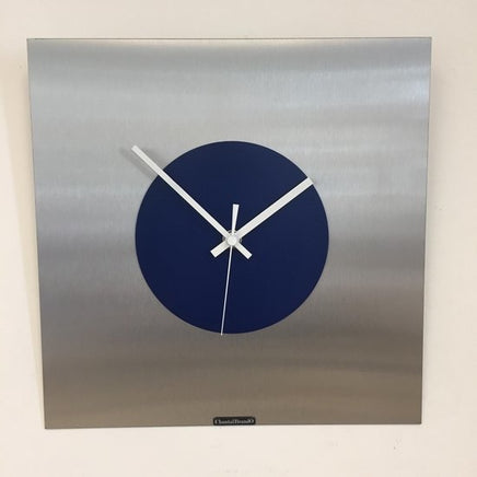 BeoXL - Wandklok THE SQUARE - RAPSODIE IN BLUE - MODERN DUTCH DESIGN