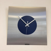 BeoXL - Wandklok THE SQUARE - RAPSODIE IN BLUE - MODERN DUTCH DESIGN
