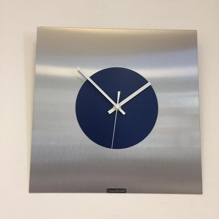 BeoXL - Wandklok THE SQUARE - RAPSODIE IN BLUE - MODERN DUTCH DESIGN