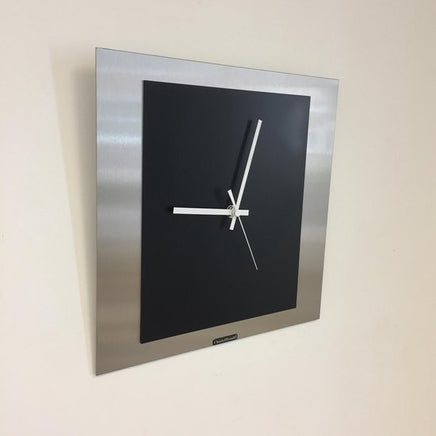 BeoXL - Wandklok THE SQUARE BLACK -MODERN DUTCH DESIGN