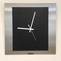 BeoXL - Wandklok THE SQUARE BLACK -MODERN DUTCH DESIGN