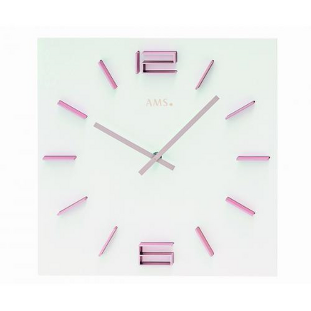 BeoXL - Wandklok Pink Lady Modern Design