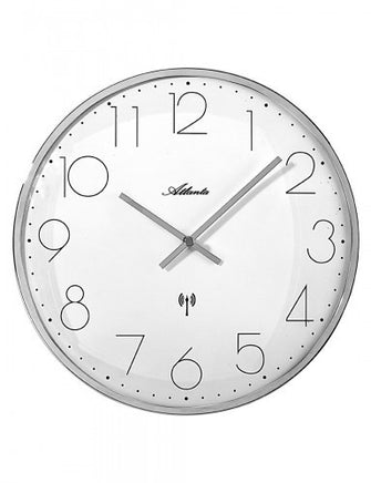 BeoXL - Wandklok zilver modern design