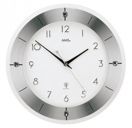 BeoXL - Wandklok silver beauty modern desing
