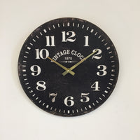BeoXL - Wandklok VINTAGE 1870 Zwart
