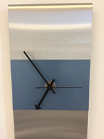 BeoXL - Wandklok YARA ICE BLUE MODERN DESIGN