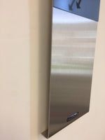 BeoXL - Wandklok YARA ICE BLUE MODERN DESIGN