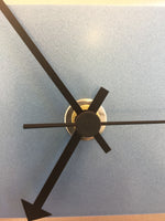 BeoXL - Wandklok YARA ICE BLUE MODERN DESIGN