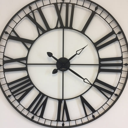 BeoXL - Wandklok PRIX DE ROME vintage retro zwart