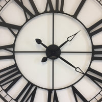 BeoXL - Wandklok PRIX DE ROME vintage retro zwart