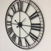 BeoXL - Wandklok PRIX DE ROME vintage retro zwart