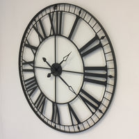 BeoXL - Wandklok PRIX DE ROME vintage retro zwart