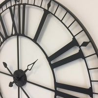 BeoXL - Wandklok PRIX DE ROME vintage retro zwart