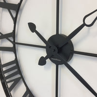 BeoXL - Wandklok PRIX DE ROME vintage retro zwart