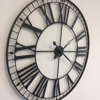 BeoXL - Wandklok PRIX DE ROME vintage retro zwart