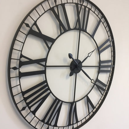 BeoXL - Wandklok PRIX DE ROME vintage retro zwart