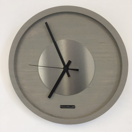 BeoXL - Wandklok Quinten Zilver Modern Design