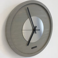 BeoXL - Wandklok Quinten Zilver Modern Design