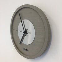 BeoXL - Wandklok Quinten Zilver Modern Design