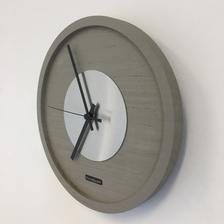 BeoXL - Wandklok Quinten Zilver Modern Design
