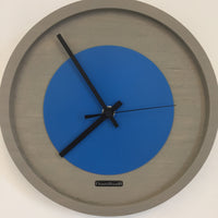 BeoXL - Wandklok Quinten BLUE Modern Design