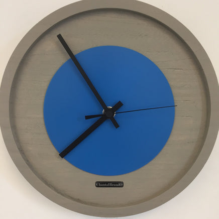 BeoXL - Wandklok Quinten BLUE Modern Design