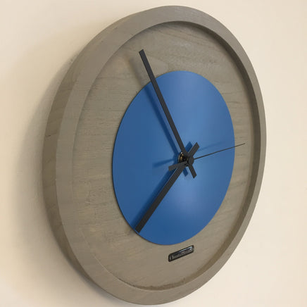 BeoXL - Wandklok Quinten BLUE Modern Design