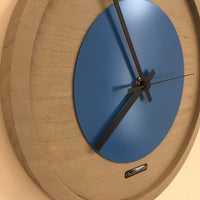 BeoXL - Wandklok Quinten BLUE Modern Design