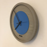BeoXL - Wandklok Quinten BLUE Modern Design