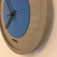BeoXL - Wandklok Quinten BLUE Modern Design