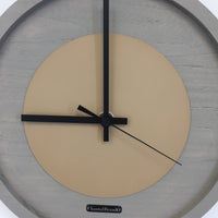 BeoXL - Wandklok Quinten Camel Modern Design