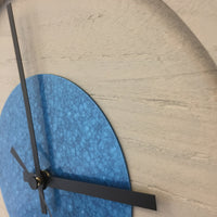 BeoXL - Wandklok Quinten Blue Hammer Modern Design