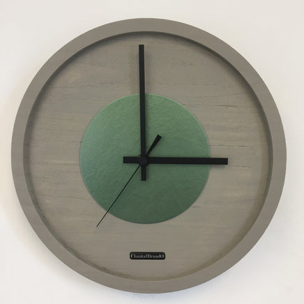 BeoXL - Wandklok Quinten Green Hammer Modern Design