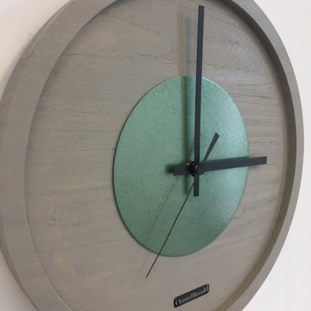 BeoXL - Wandklok Quinten Green Hammer Modern Design