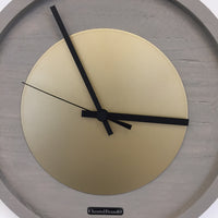 BeoXL - Wandklok Quinten GOLD Modern Design