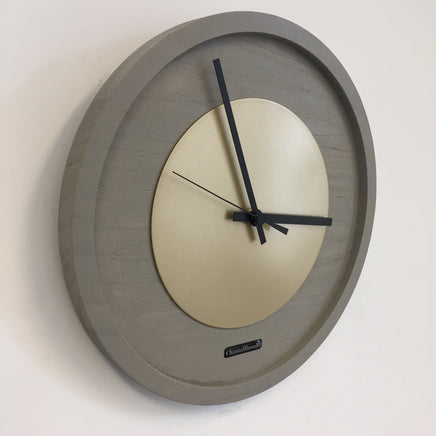 BeoXL - Wandklok Quinten GOLD Modern Design