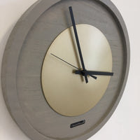 BeoXL - Wandklok Quinten GOLD Modern Design