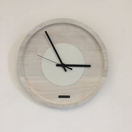 BeoXL - Wandklok Quinten White On White Modern DUTCH Design