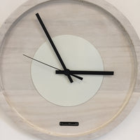 BeoXL - Wandklok Quinten White On White Modern DUTCH Design