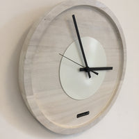 BeoXL - Wandklok Quinten White On White Modern DUTCH Design