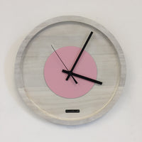 BeoXL - Wandklok Quinten White & Pink