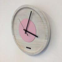 BeoXL - Wandklok Quinten White & Pink
