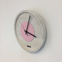 BeoXL - Wandklok Quinten White & Pink